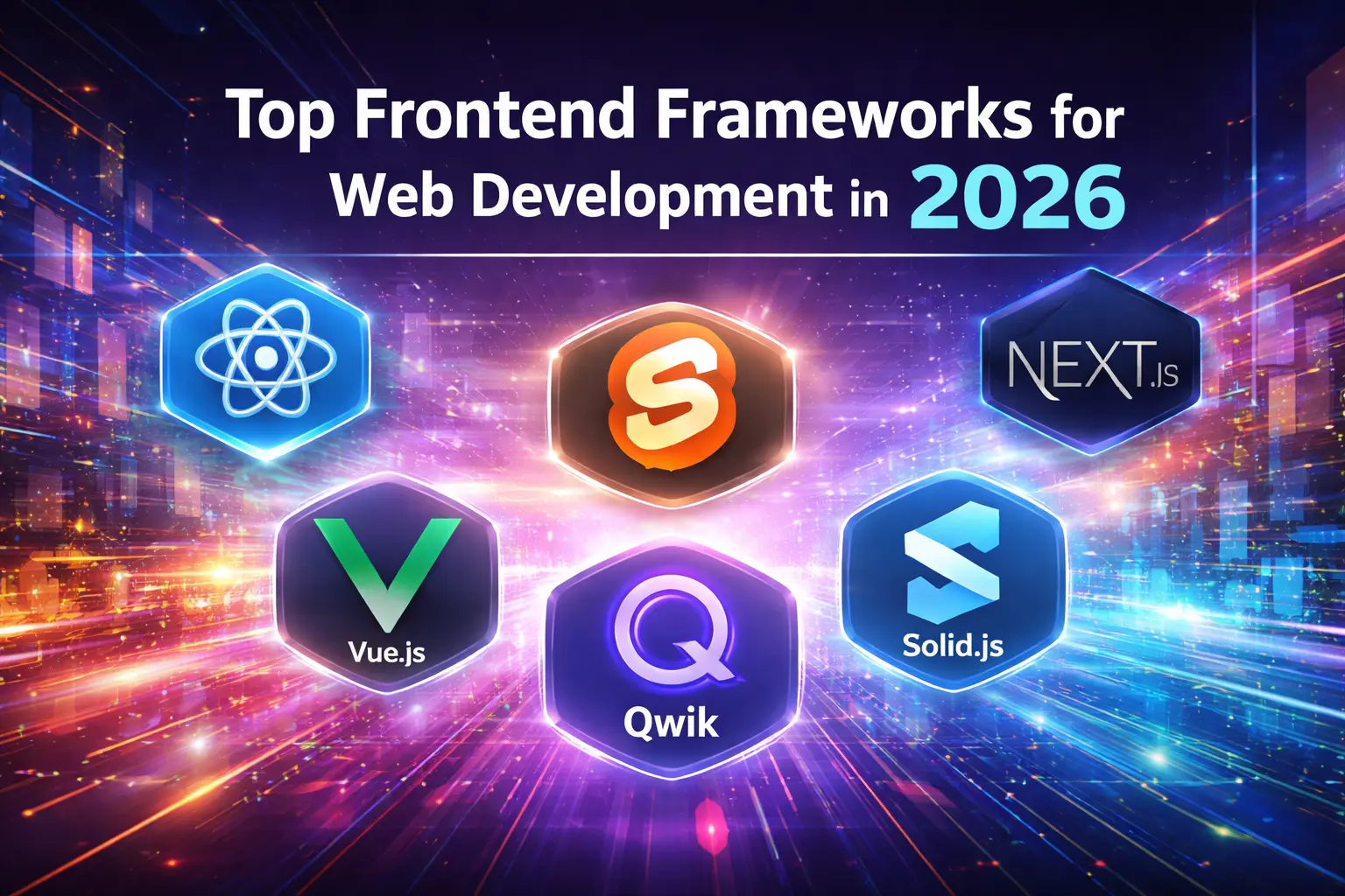 Top Frontend Frameworks for Web Development in 2026