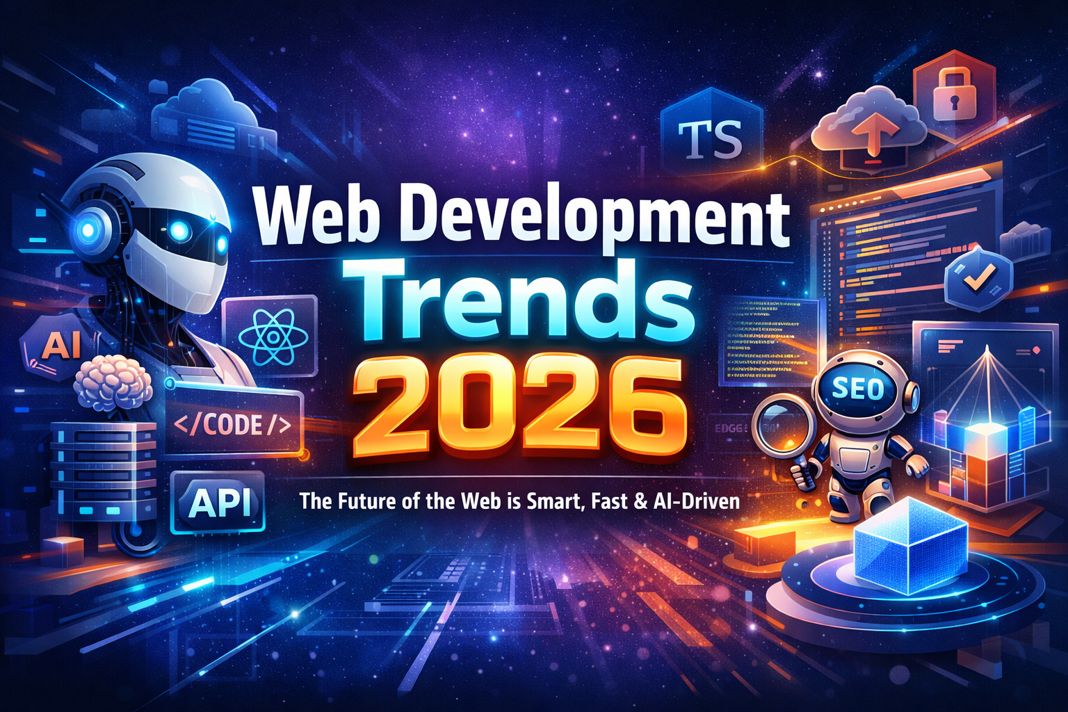 Web Development Trends in 2026: The Future of the Web is Smarter, Faster, and AI-Driven