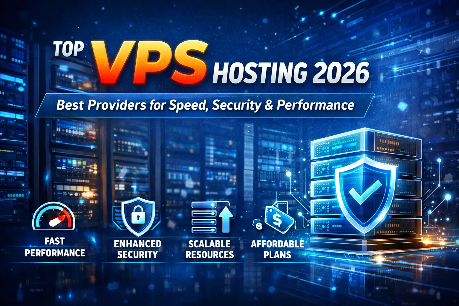 Top VPS Hosting 2026: Best Providers for Speed, Security & Performance