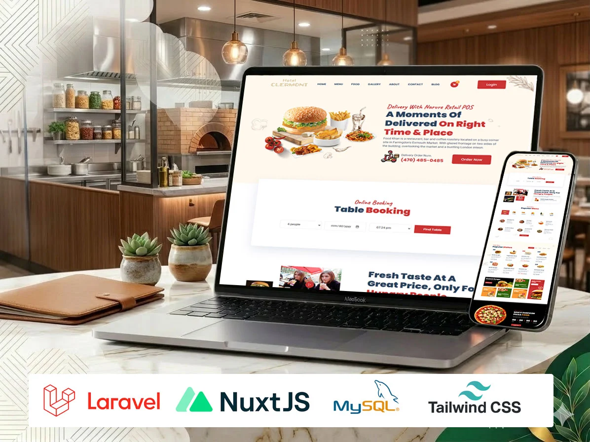Restaurant Management & Online Food Ordering System